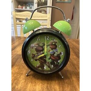 Teenage Mutant Ninja Turtles Alarm Clock Coin Bank 2019 Nickelodeon TMNT Green